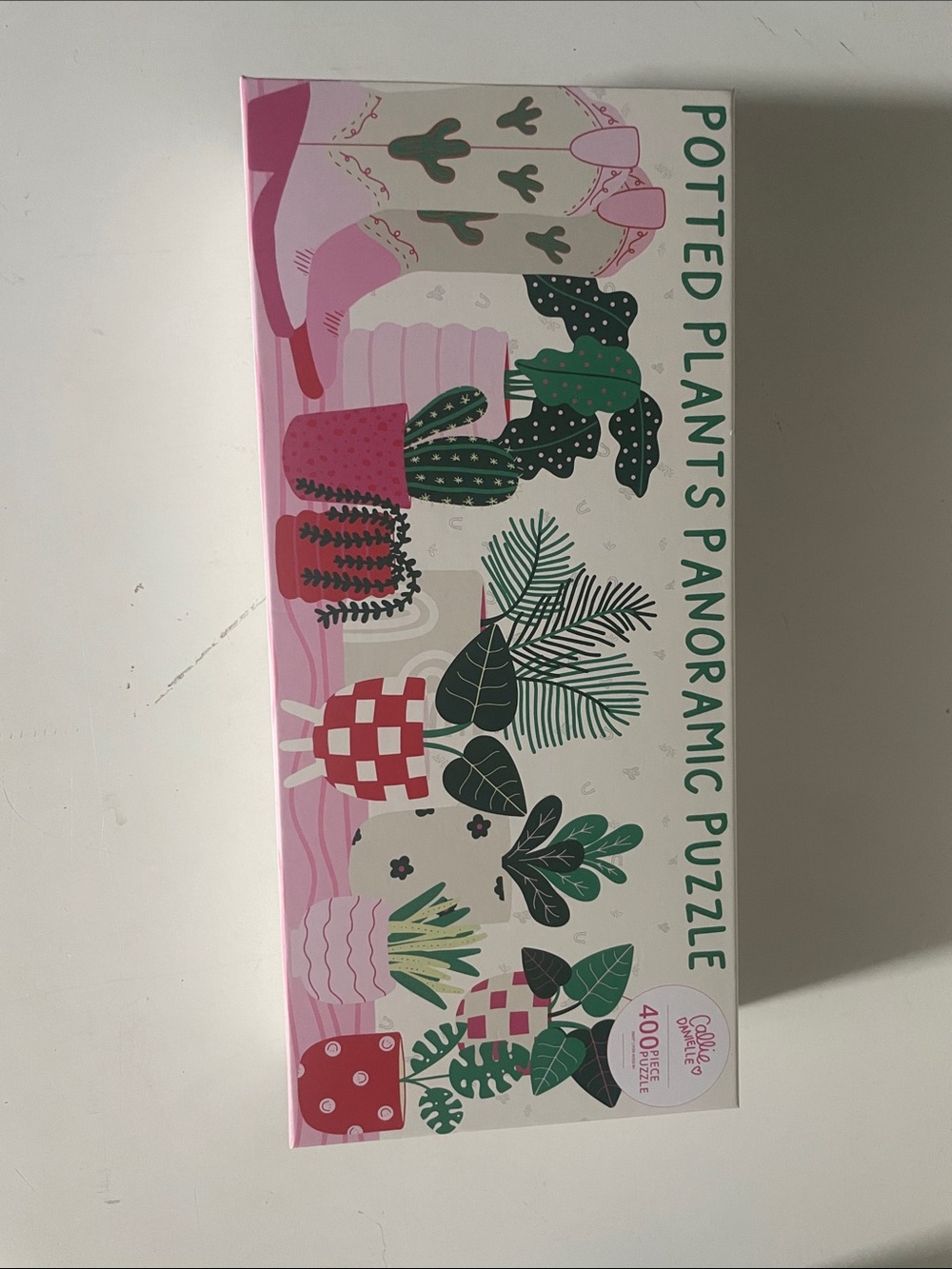 Potted Plants Panoramic Puzzle - Callie Danielle 400 pieces